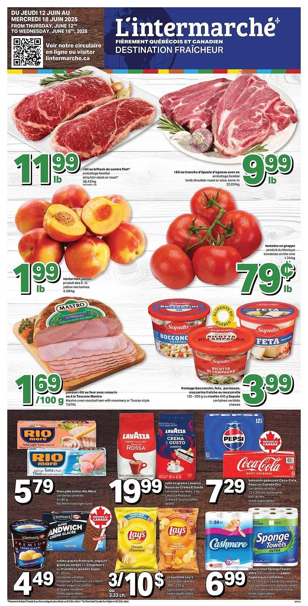 L'Intermarché flyer from June 11 to June 18 2025 - flyer page 1