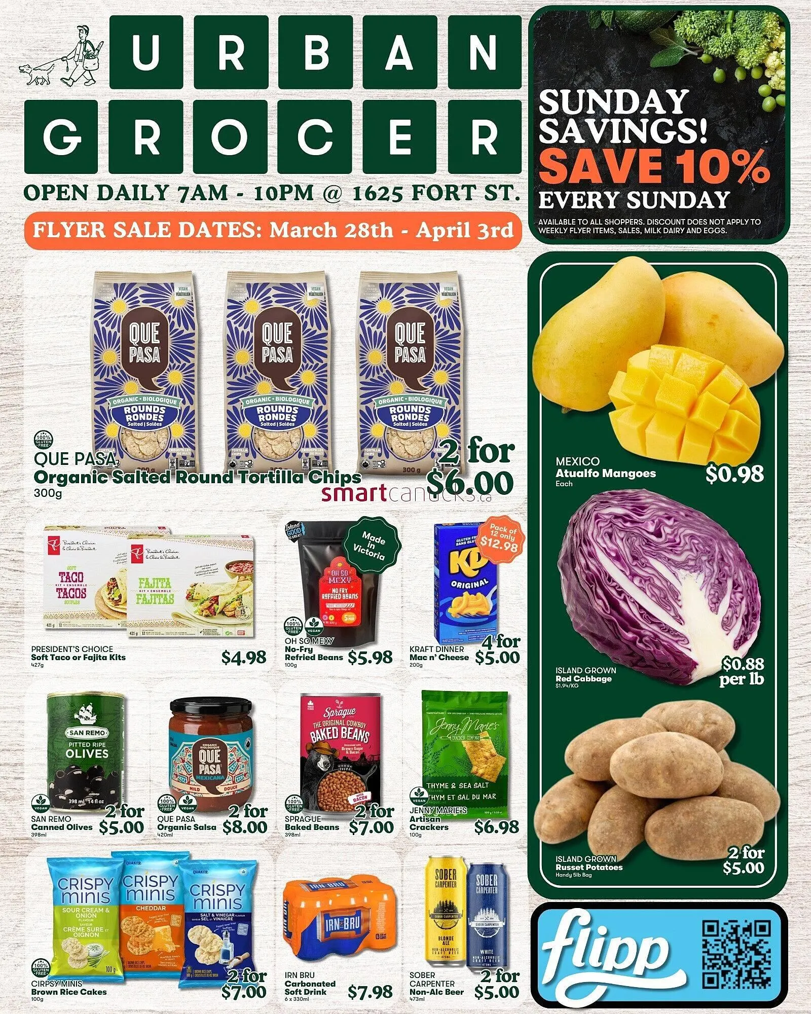 Urban Grocer flyer - 1