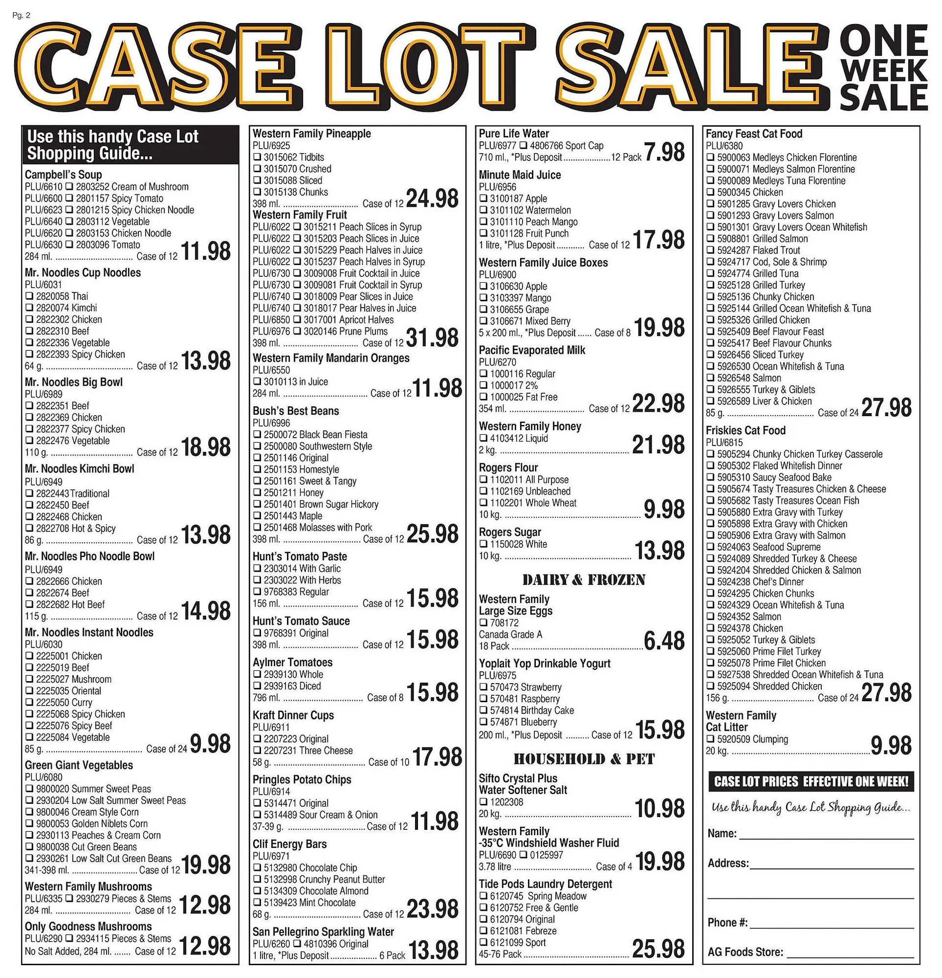 AG Foods flyer from February 20 to February 26 2026 - flyer page 2