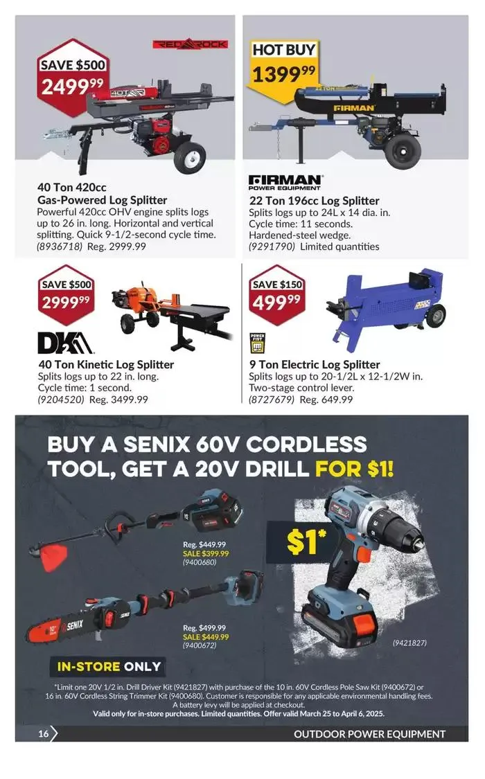 National Sale from March 25 to April 6 2025 - flyer page 21