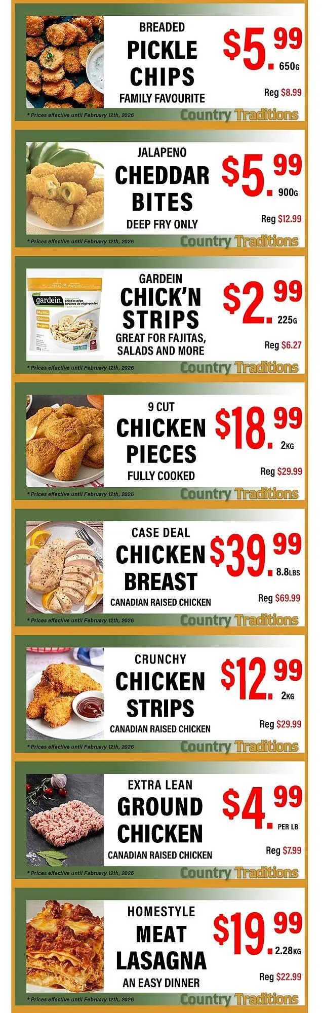 Country Traditions flyer from February 6 to February 12 2026 - flyer page 2