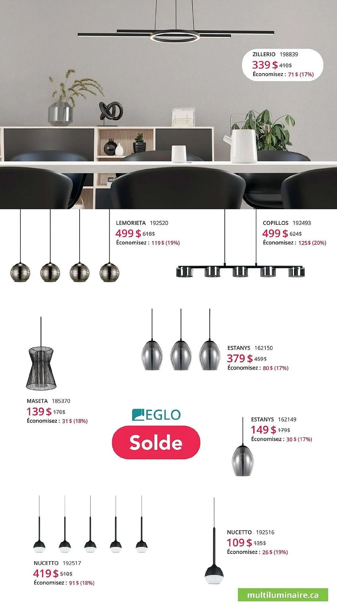 Multi Luminaire flyer from August 12 to January 6 2026 - flyer page 23