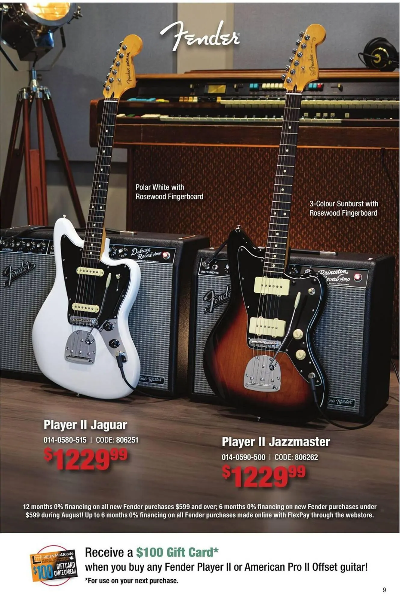 Long & McQuade flyer from August 19 to August 31 2025 - flyer page 9