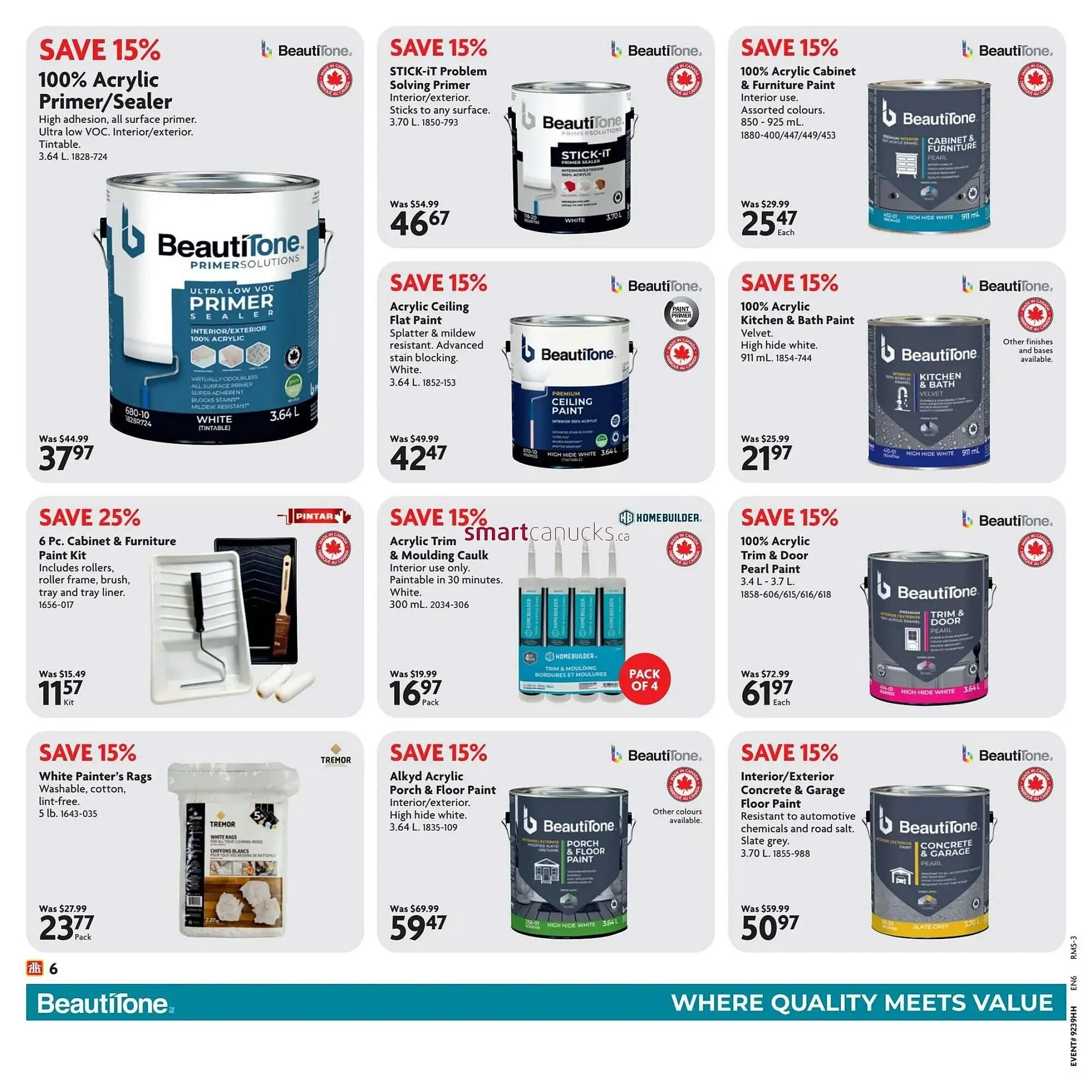 Home Hardware flyer from September 25 to October 1 2025 - flyer page 7