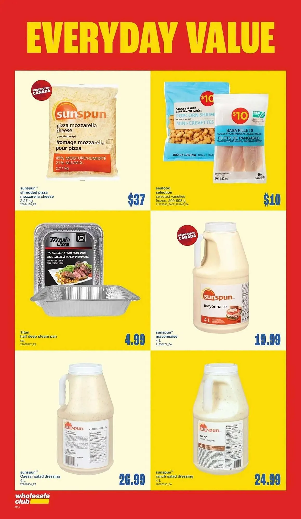 Wholesale Club flyer from April 10 to April 16 2025 - flyer page 5