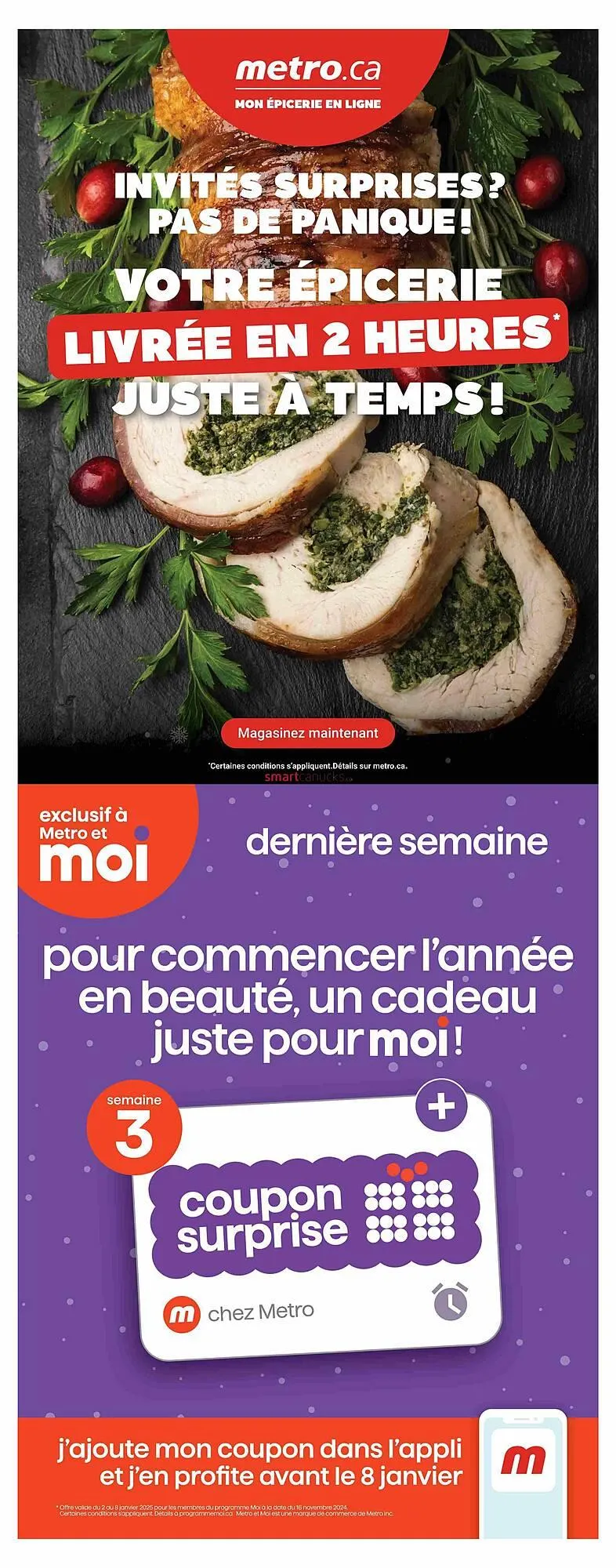 Metro flyer from January 2 to January 15 2025 - flyer page 6