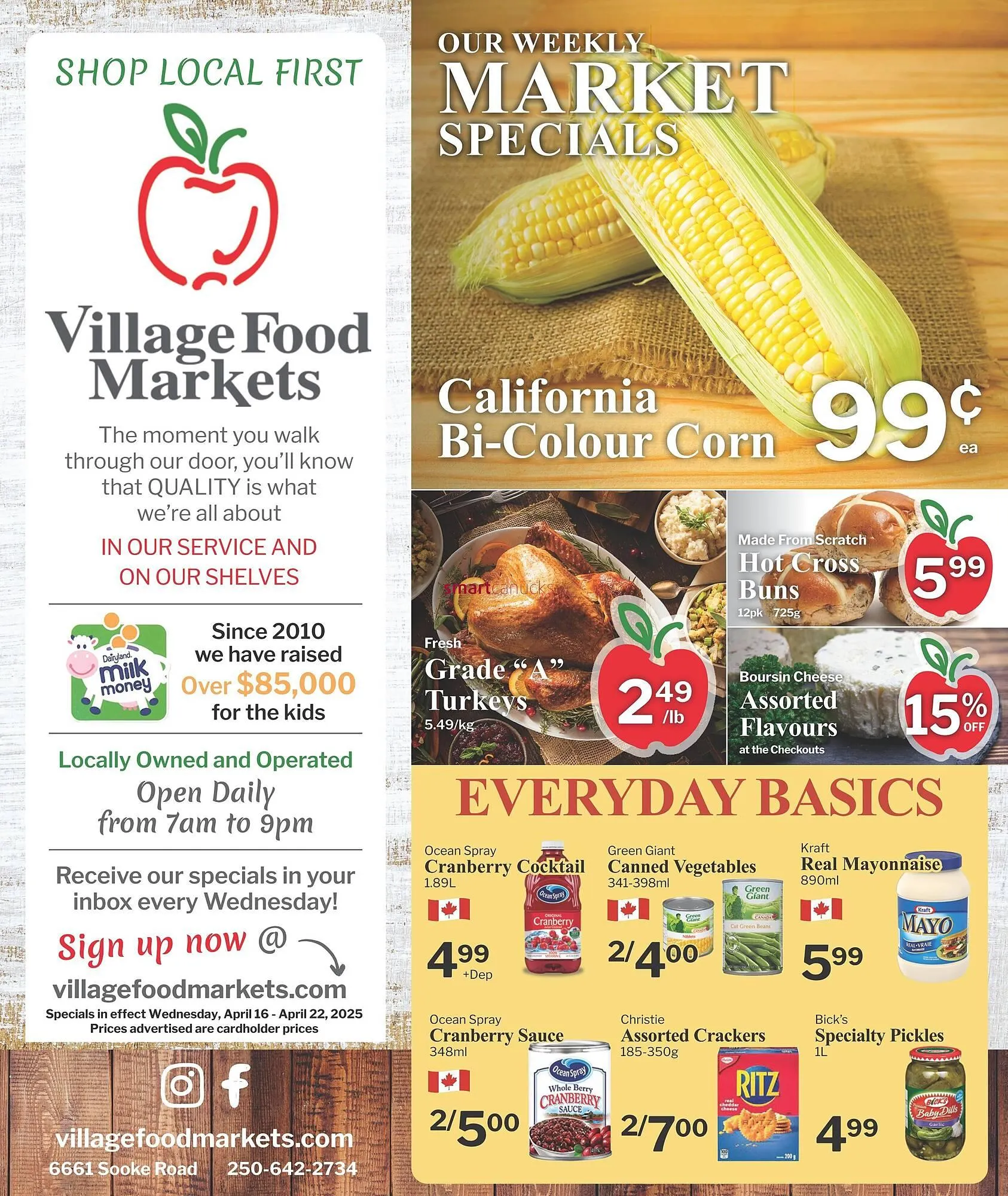 Village Food Markets flyer - 1