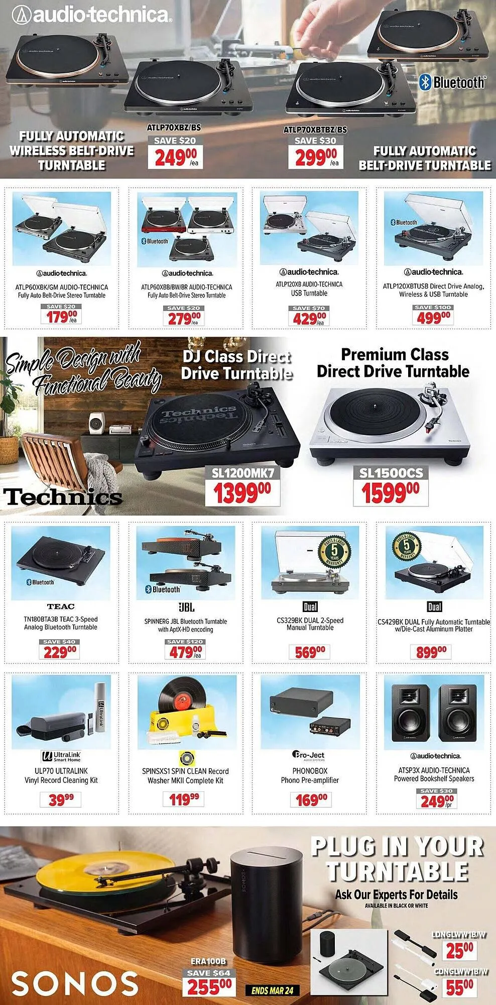 2001 Audio Video flyer from March 21 to March 28 2025 - flyer page 13