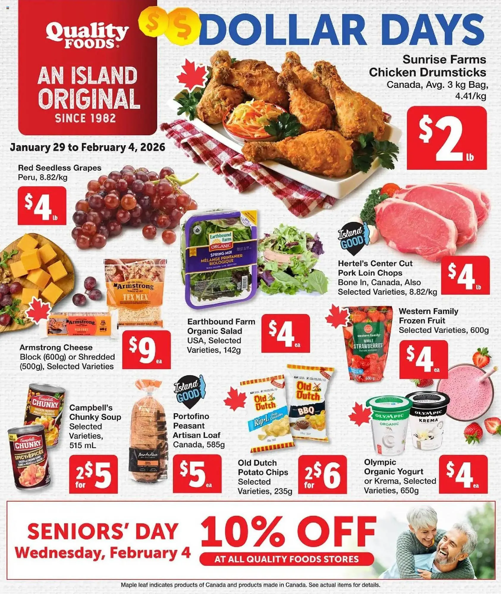 Quality Foods flyer - 1