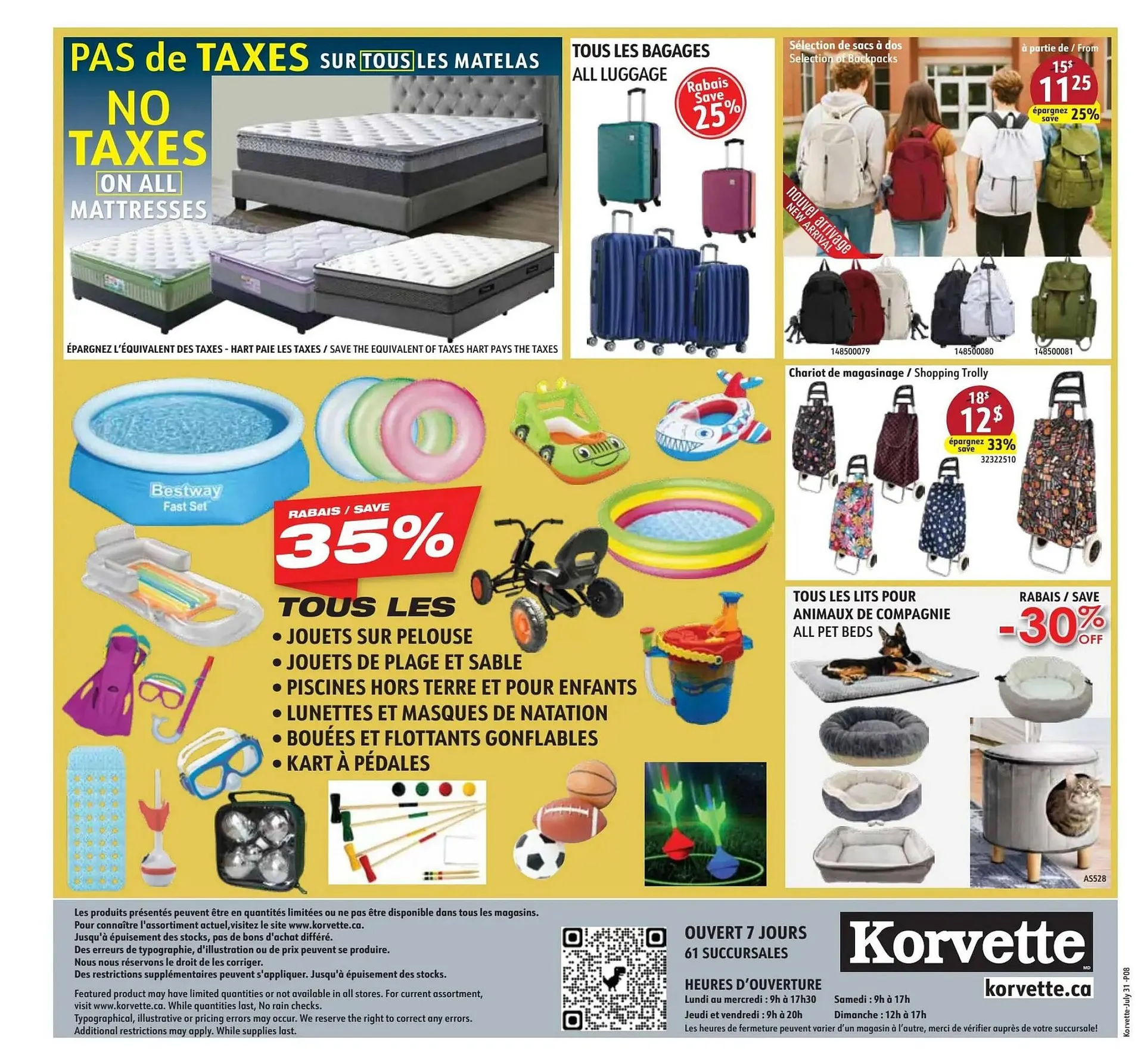 Korvette flyer from July 31 to August 6 2025 - flyer page 8