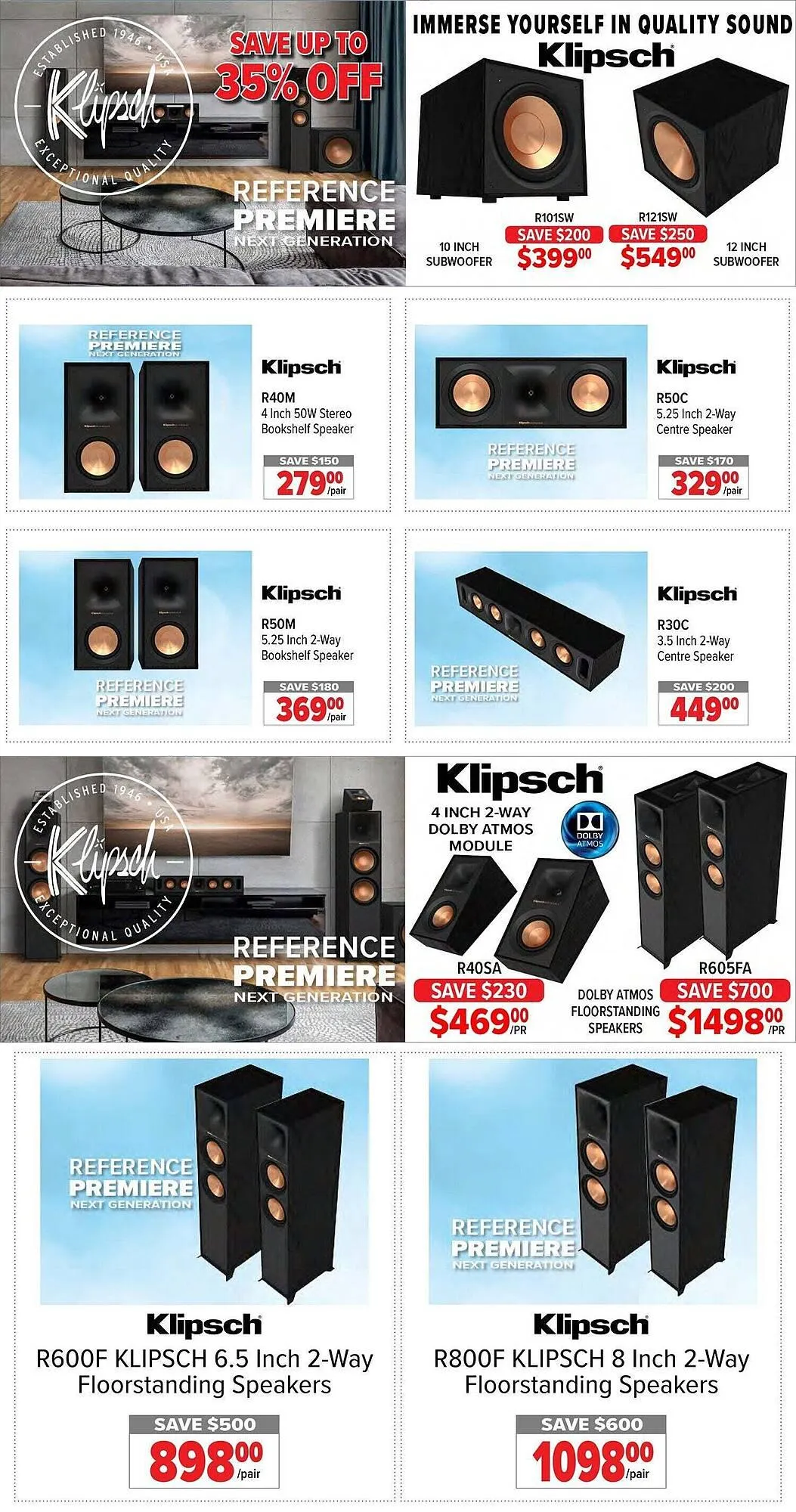 2001 Audio Video flyer from January 23 to January 30 2026 - flyer page 11