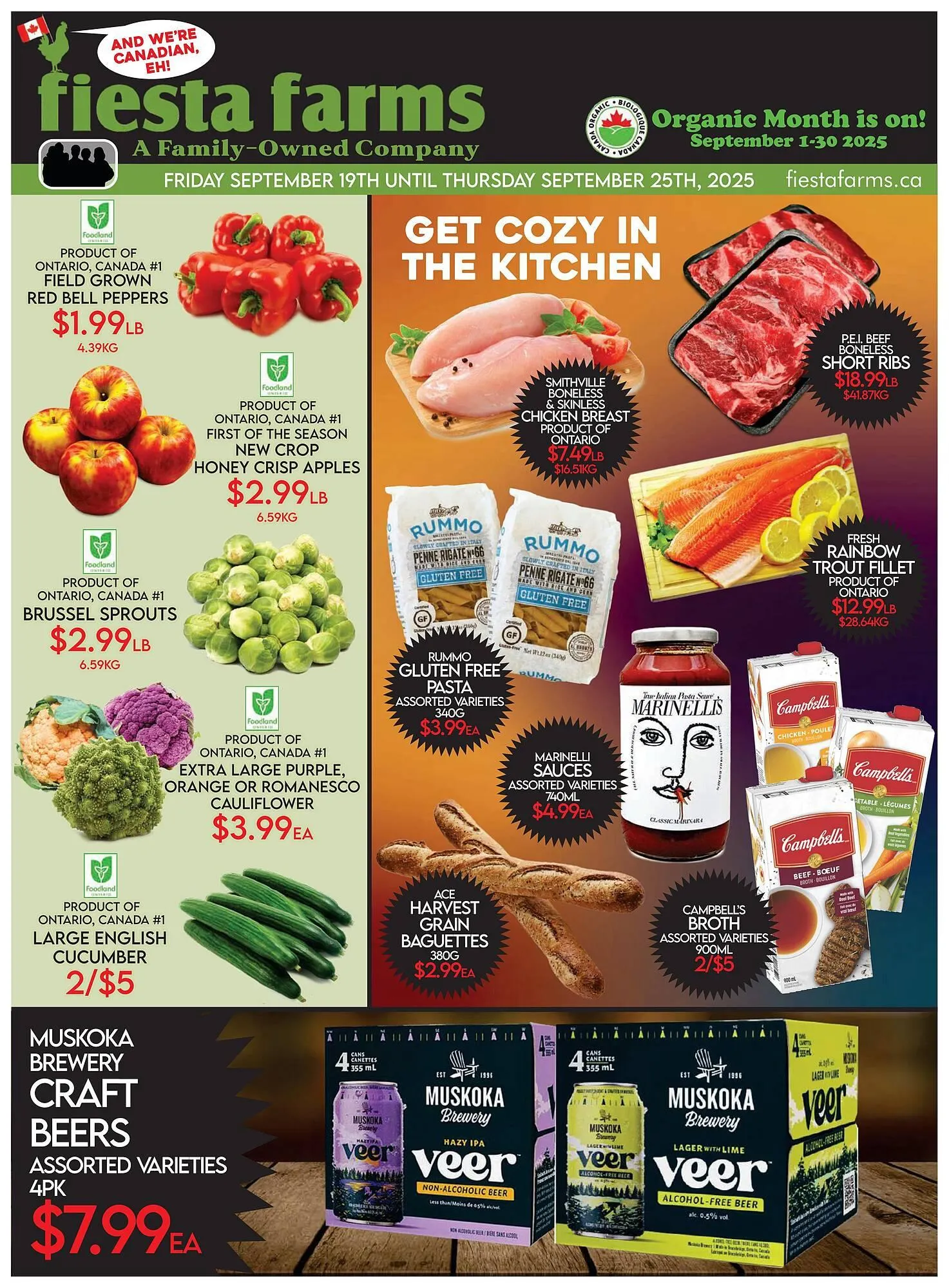 Fiesta Farms flyer from September 19 to September 25 2025 - flyer page 1