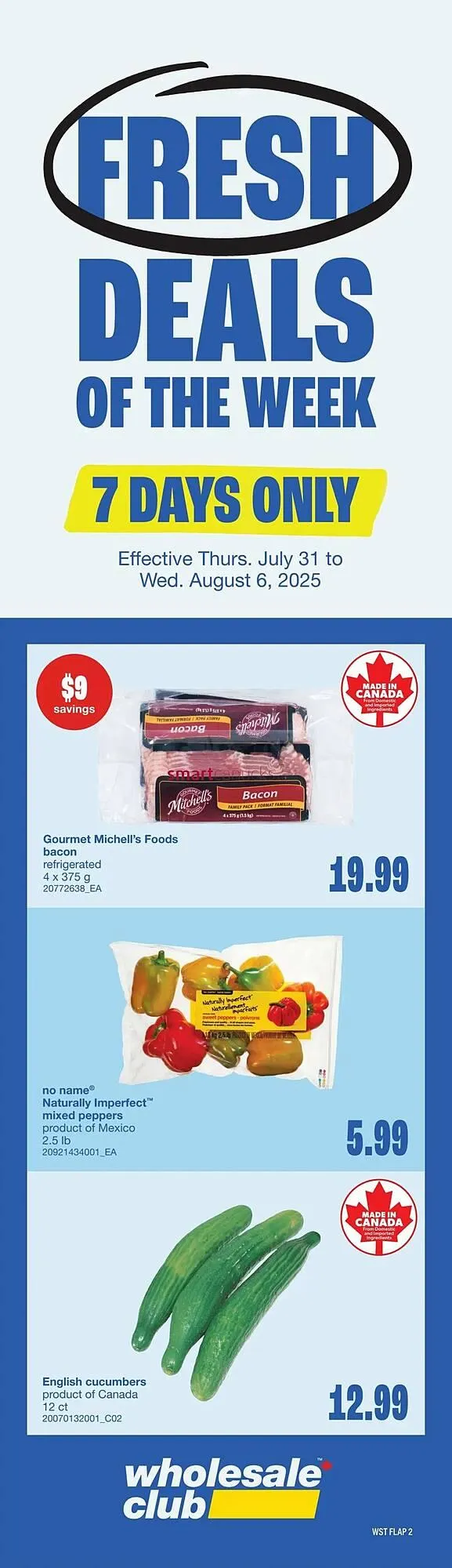 Wholesale Club flyer from July 31 to August 6 2025 - flyer page 69