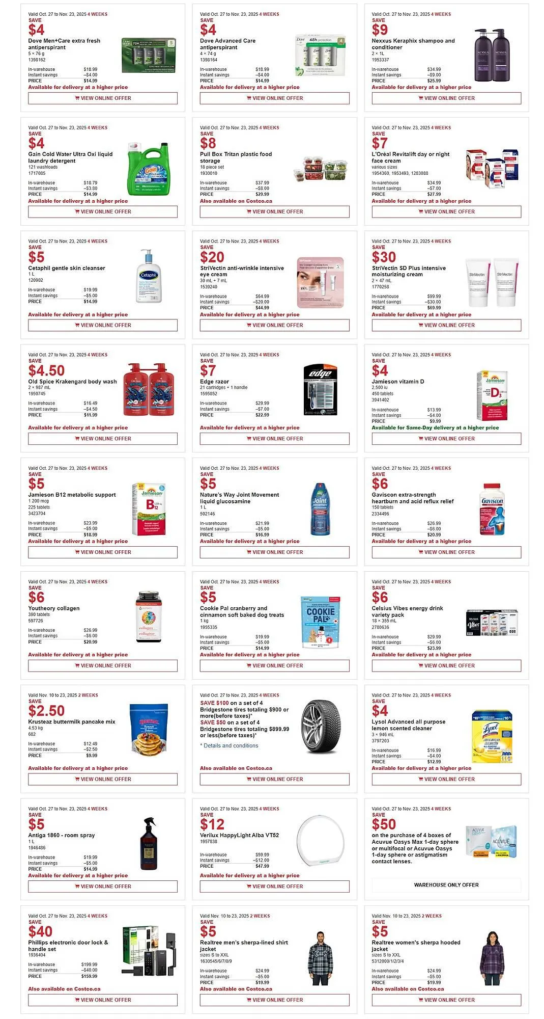 Costco flyer from November 12 to November 18 2025 - flyer page 2