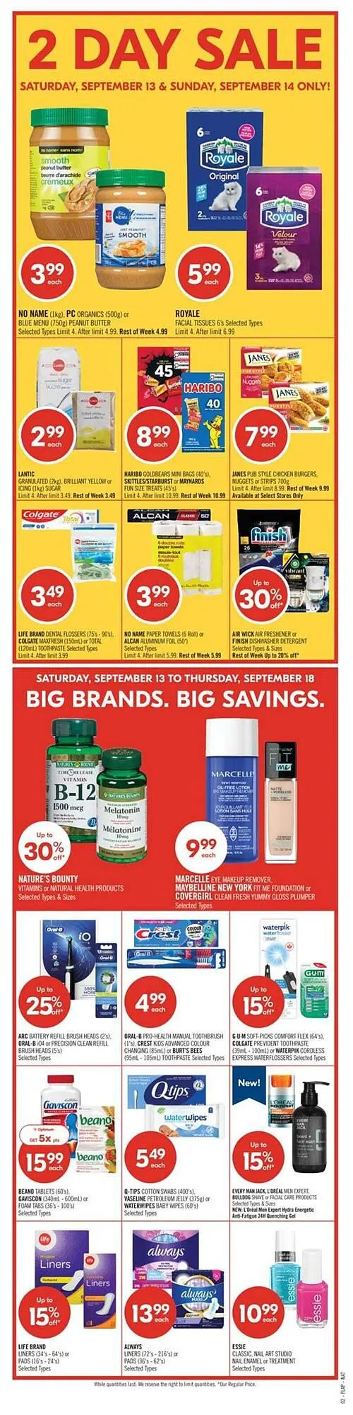 Shoppers Drug Mart flyer from September 13 to September 19 2025 - flyer page 3