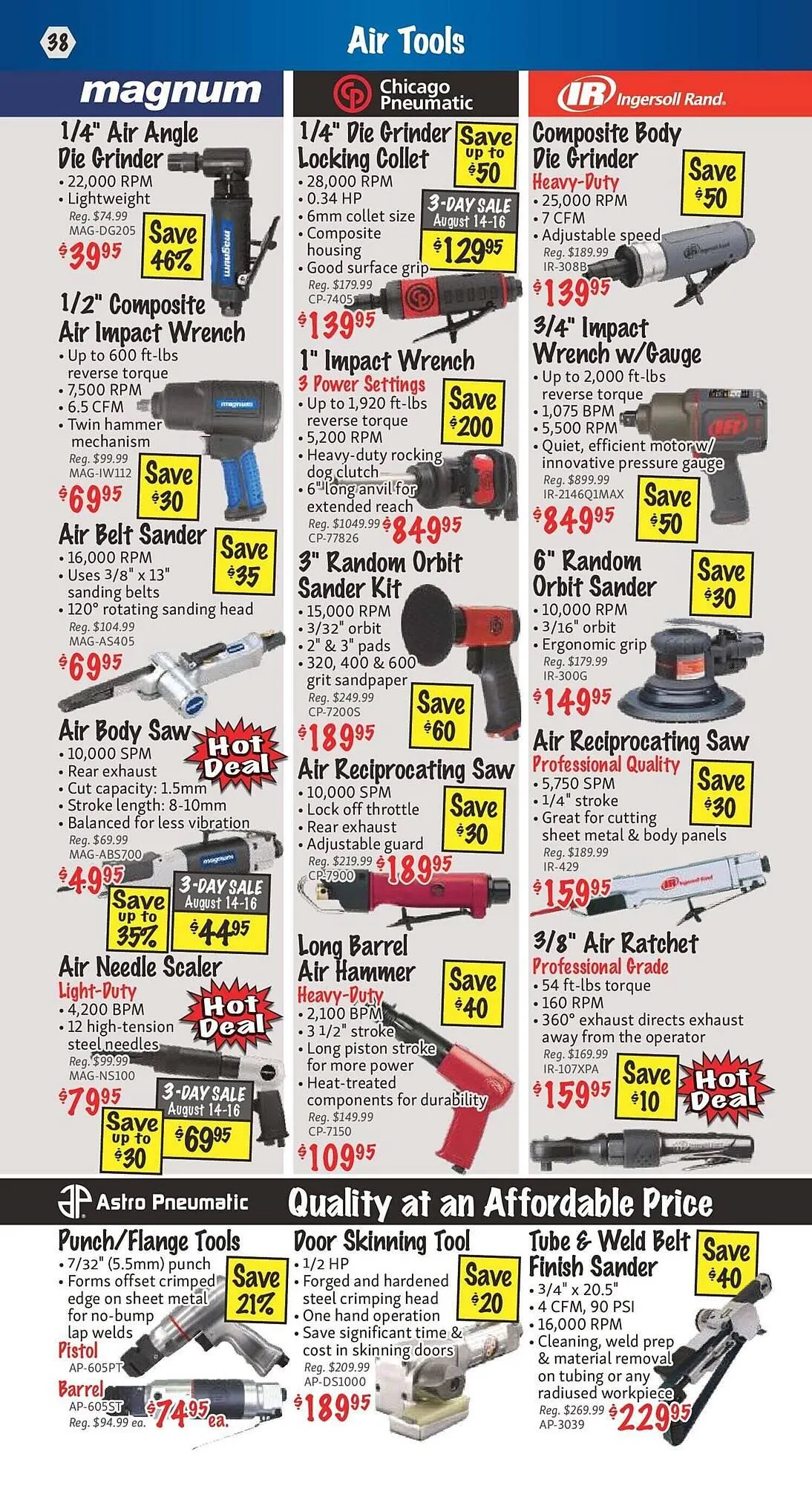 KMS Tools flyer from August 1 to August 8 2025 - flyer page 38