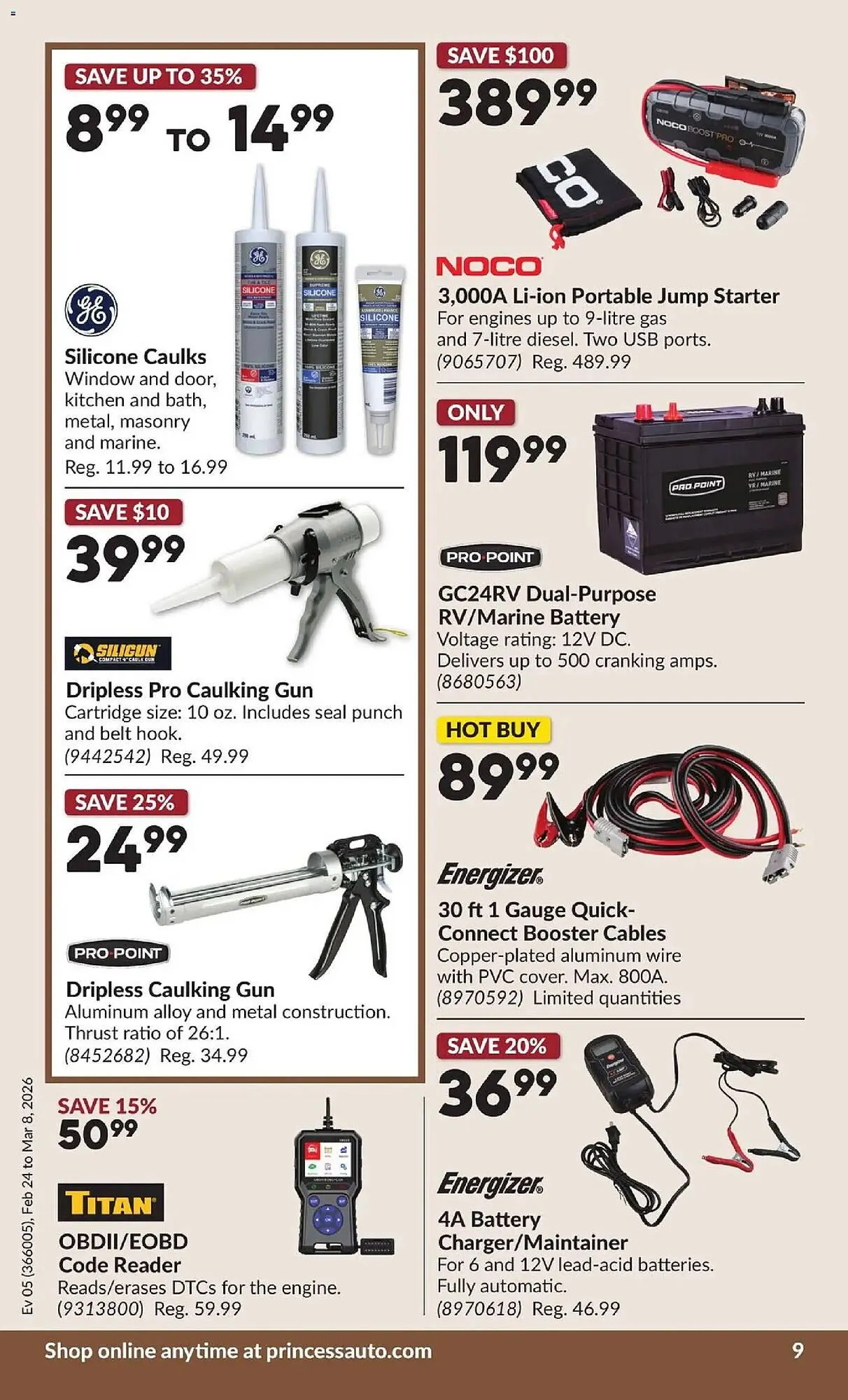 Princess Auto flyer from February 24 to March 9 2026 - flyer page 13