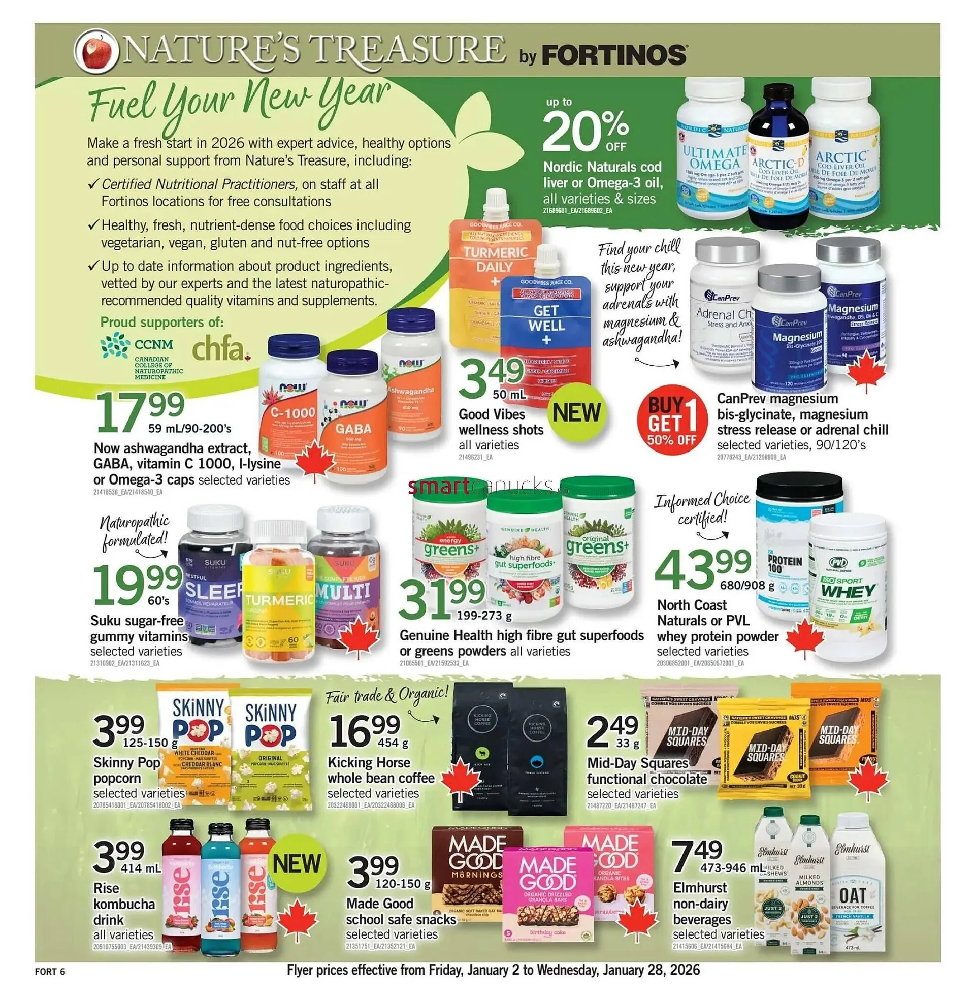 Fortinos flyer from January 2 to January 7 2026 - flyer page 7