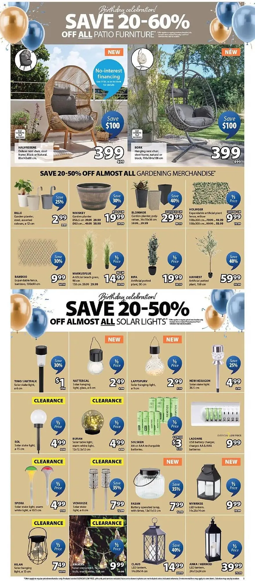 JYSK flyer from April 24 to April 30 2025 - flyer page 3