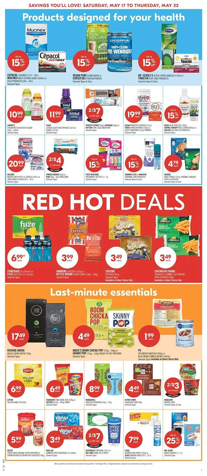Shoppers Drug Mart flyer from May 16 to May 23 2025 - flyer page 18