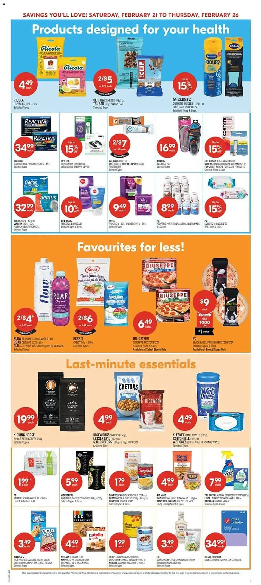 Shoppers Drug Mart flyer from February 21 to February 26 2026 - flyer page 14