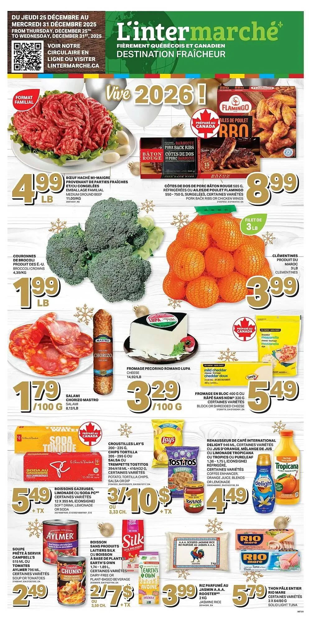 L'Intermarché flyer from December 25 to December 31 2025 - flyer page 3