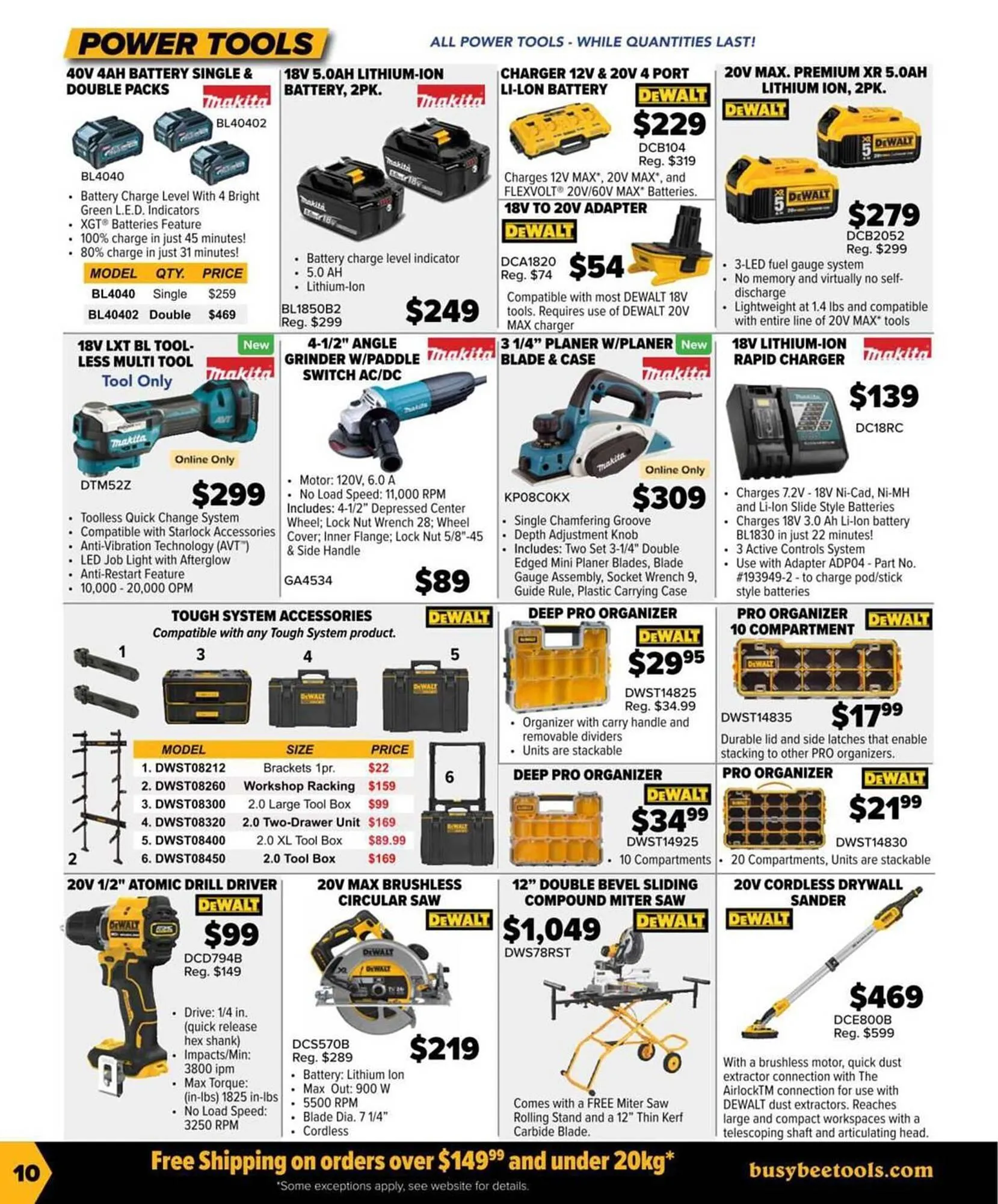 Busy Bee Tools flyer from April 5 to May 31 2025 - flyer page 10