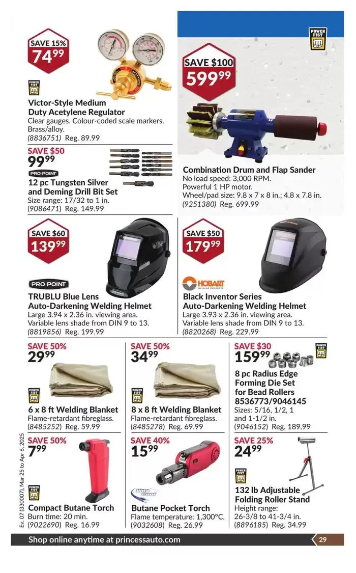 National Sale from March 25 to April 6 2025 - flyer page 34