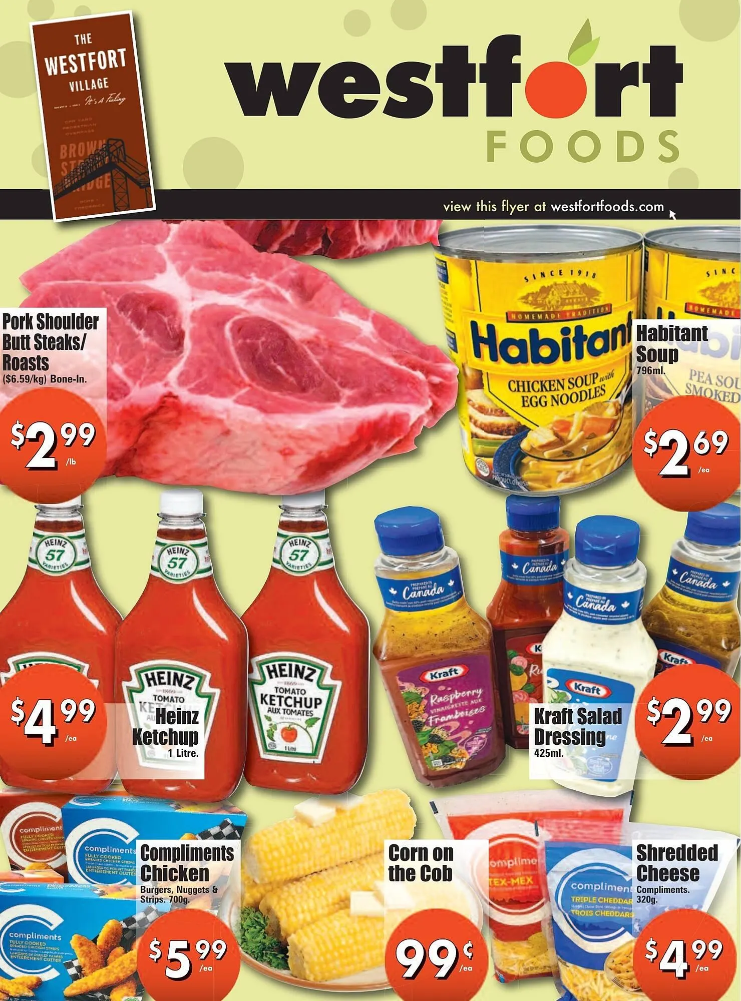 Westfort Foods flyer - 1