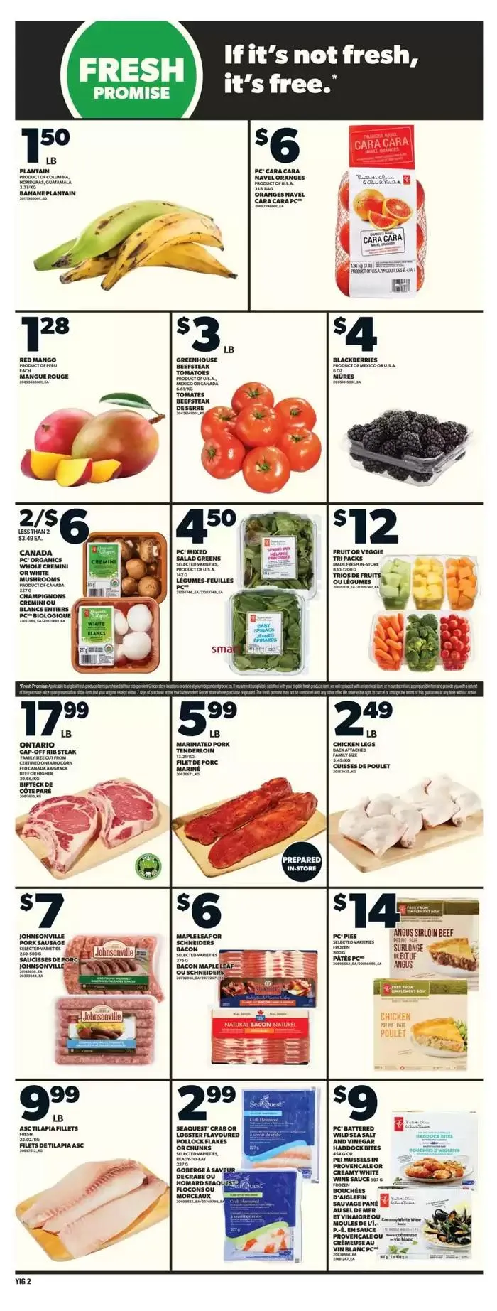 Independent Grocer weeky flyer from January 9 to January 15 2025 - flyer page 17