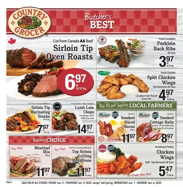 Offers for bargain hunters from January 1 to January 8 2025 - flyer page 2