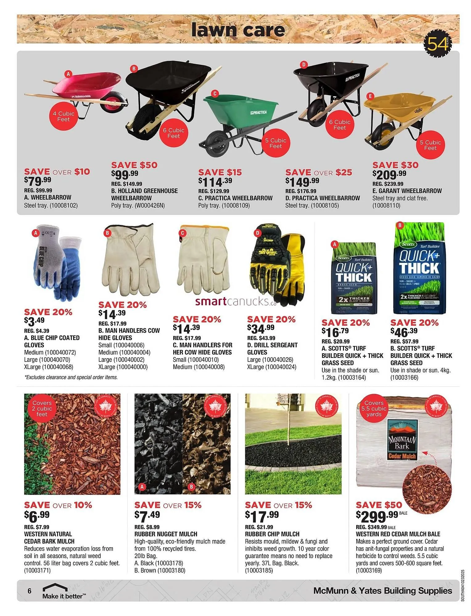 McMunn & Yates Building Supplies flyer from April 9 to April 15 2025 - flyer page 6