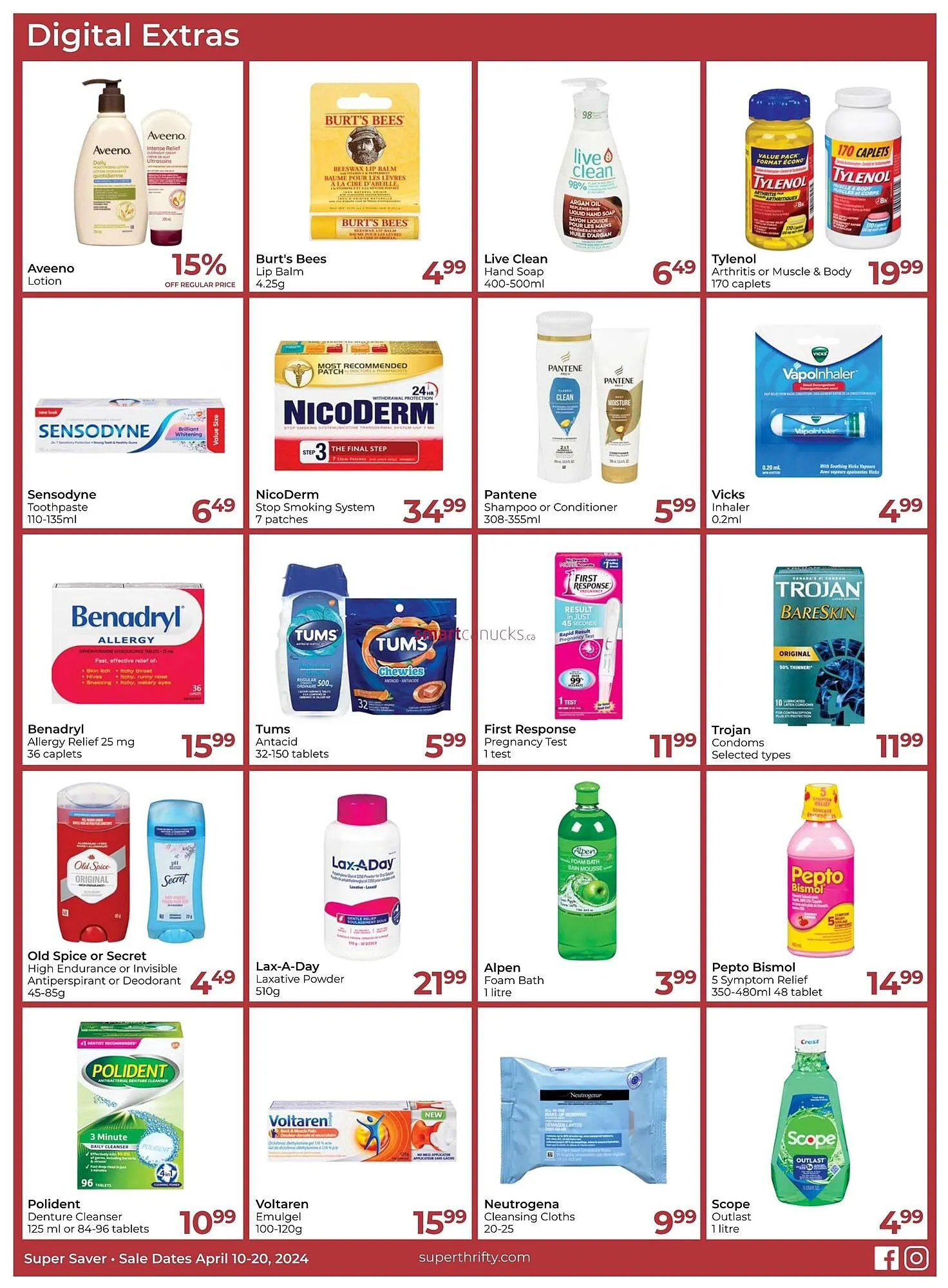 Super Thrifty flyer from April 10 to April 23 2024 - flyer page 4