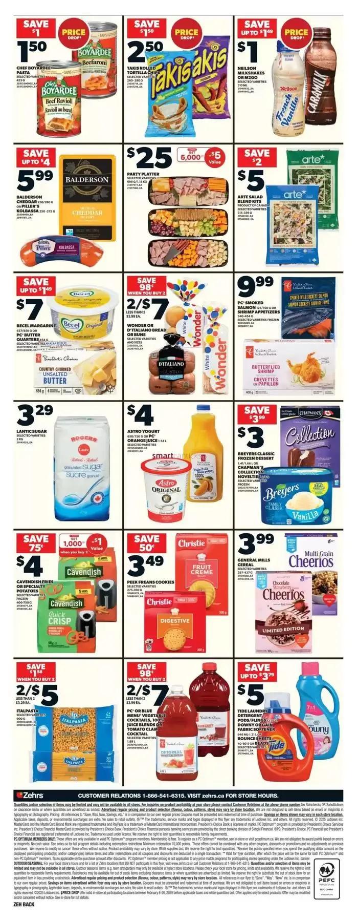 Zehrs Markets weeky flyer from February 6 to February 12 2025 - flyer page 4