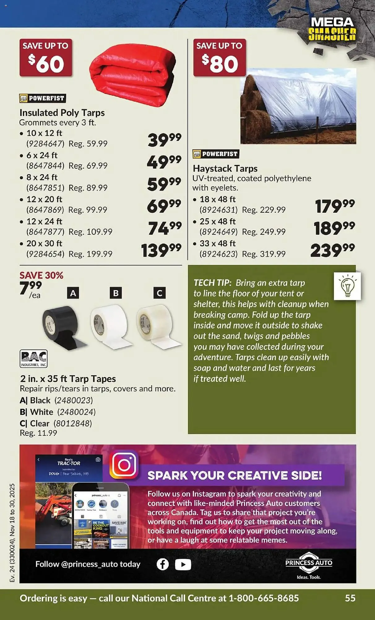 Princess Auto flyer from November 18 to December 1 2025 - flyer page 68