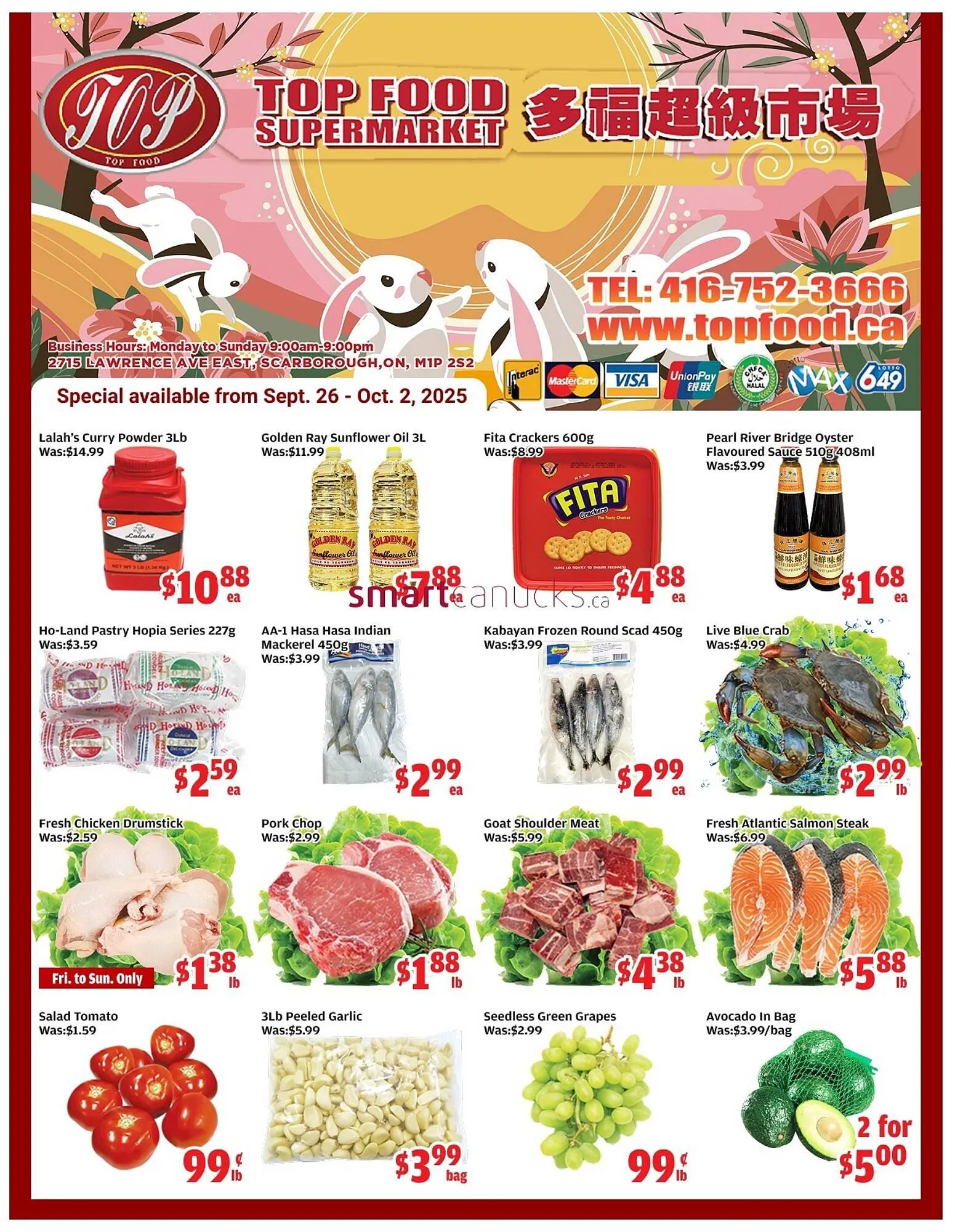 Top Food Supermarket flyer from September 26 to October 2 2025 - flyer page 1