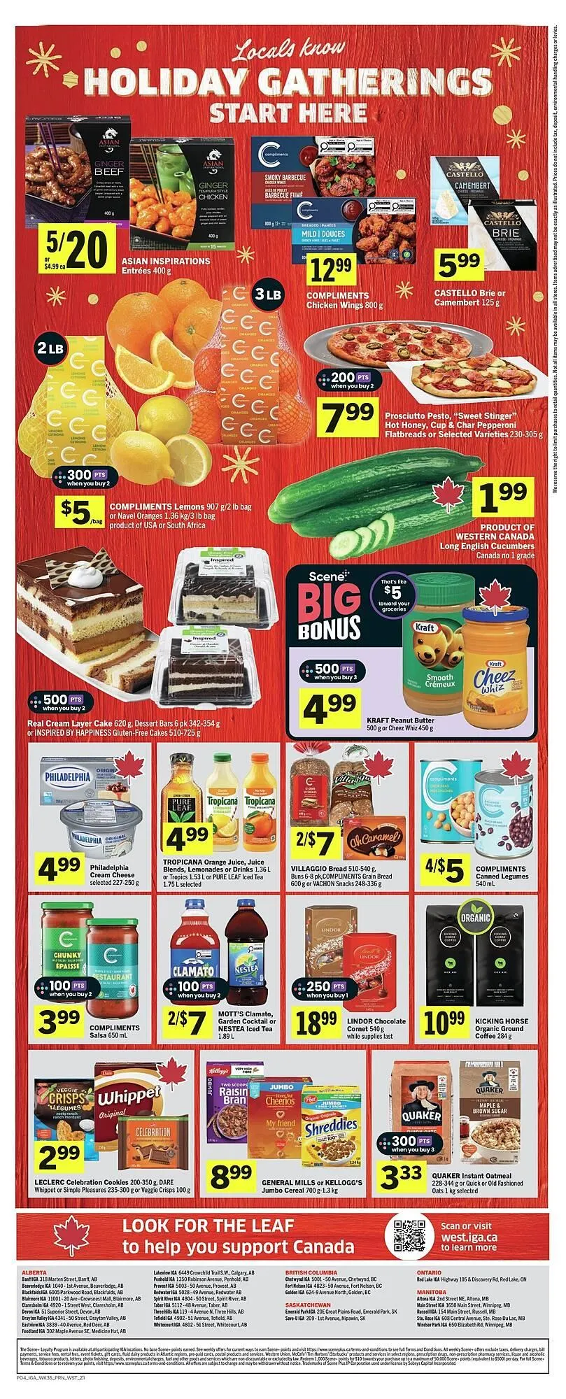 IGA flyer from December 25 to January 1 2026 - flyer page 2