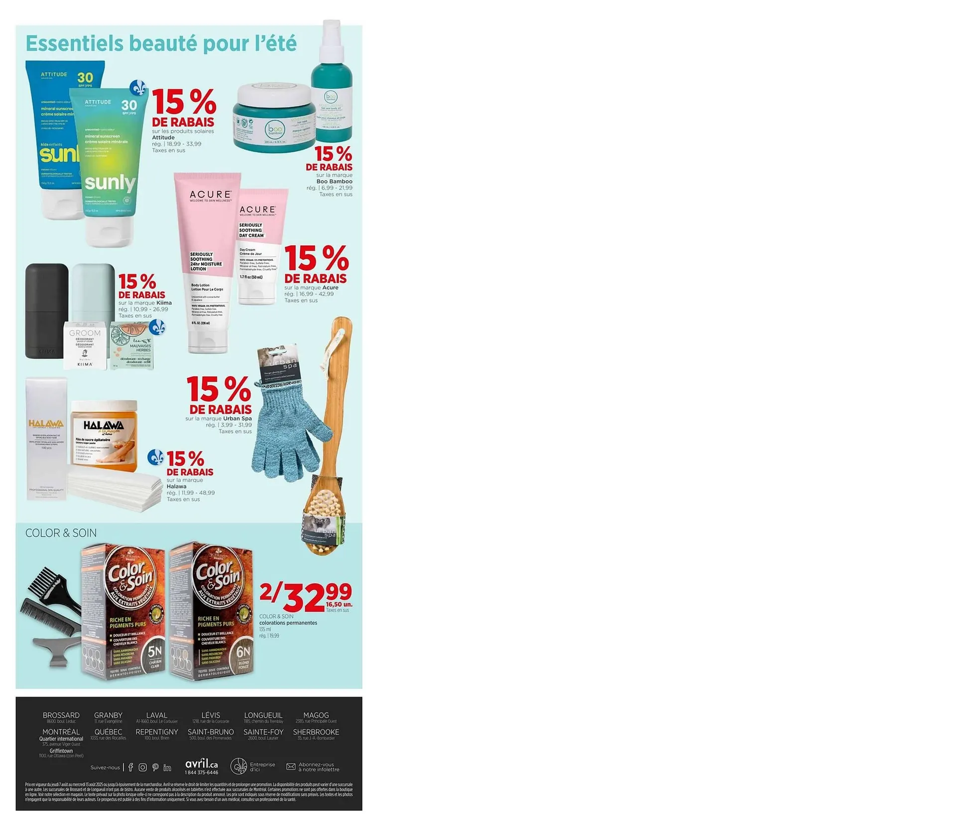 Avril flyer from August 7 to August 13 2025 - flyer page 11