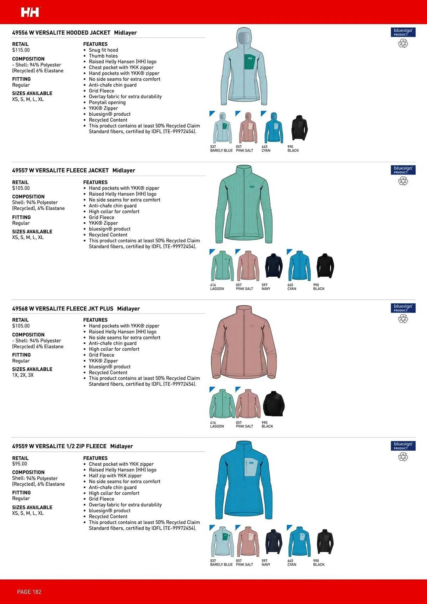 Helly Hansen flyer from September 11 to February 28 2026 - flyer page 182