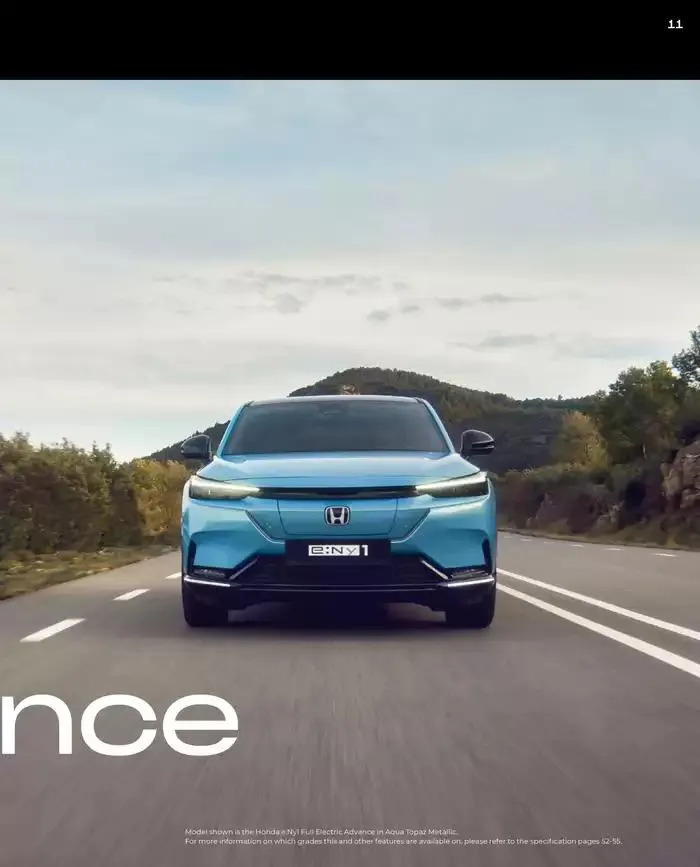 Honda e:Ny1 from February 28 to February 28 2026 - flyer page 11