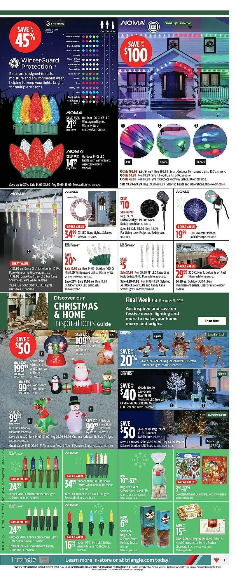 Canadian Tire flyer from November 20 to November 28 2025 - flyer page 4