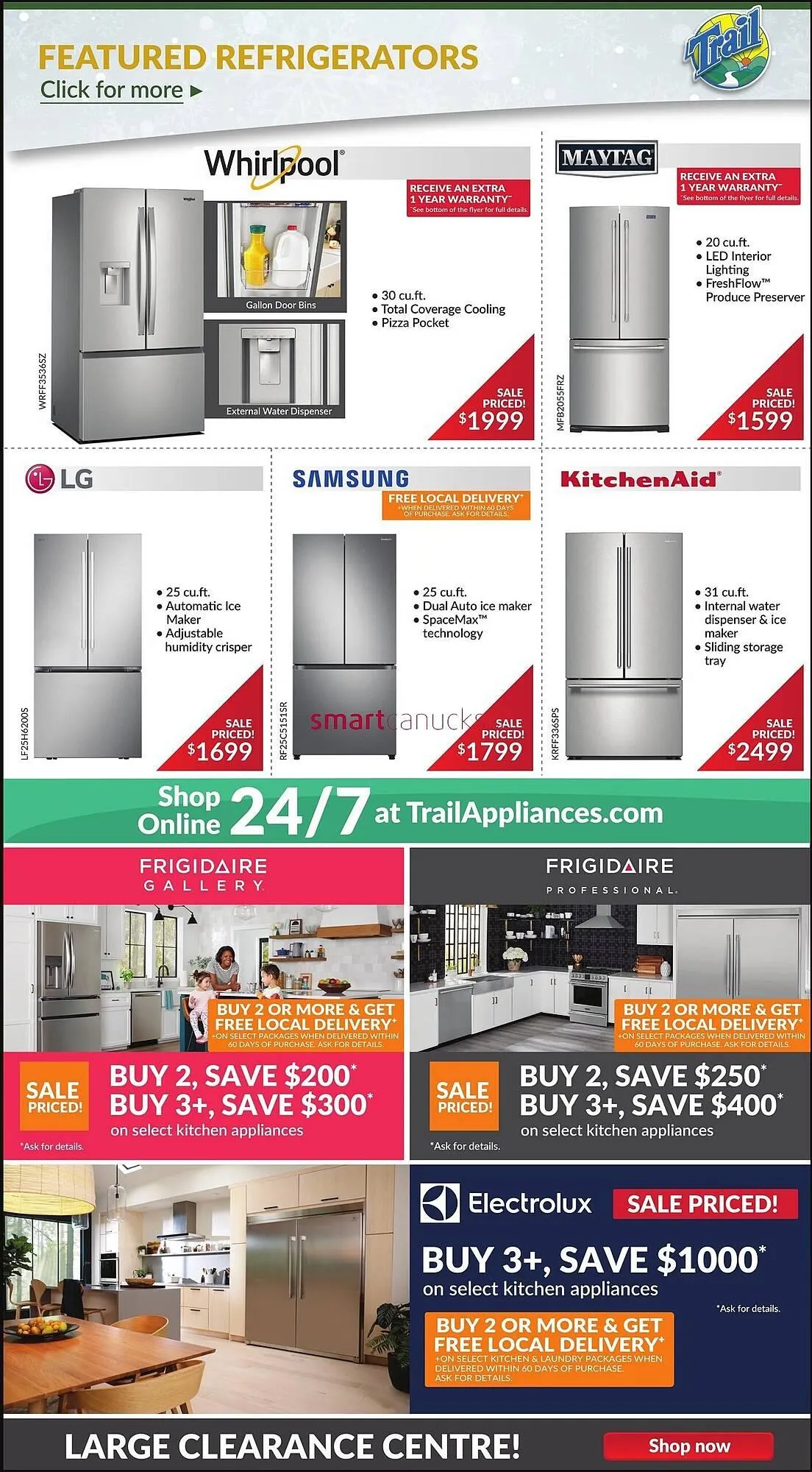 Trail Appliances flyer from December 18 to December 25 2025 - flyer page 2