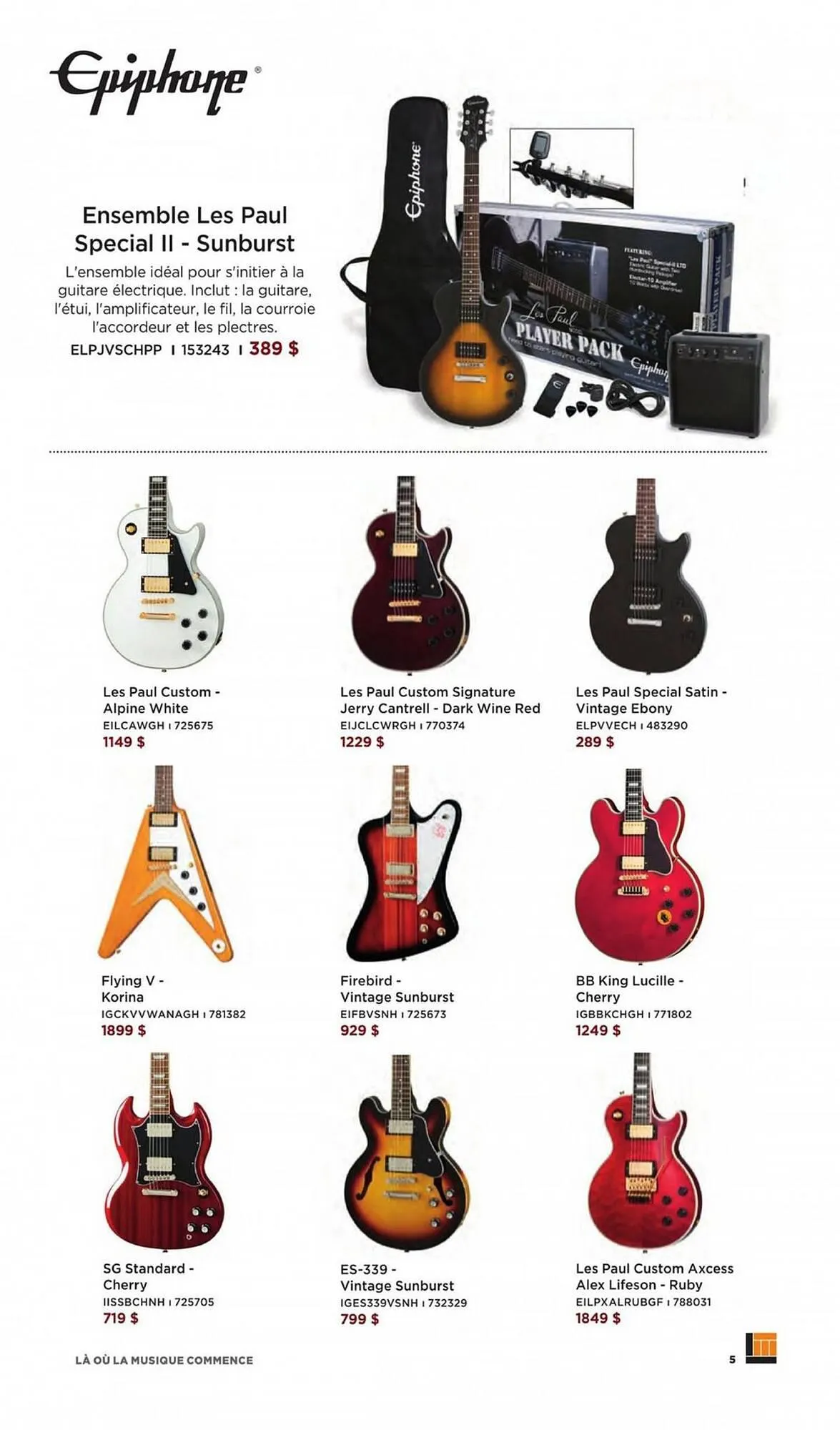 Long & McQuade flyer from November 3 to July 1 2024 - flyer page 5