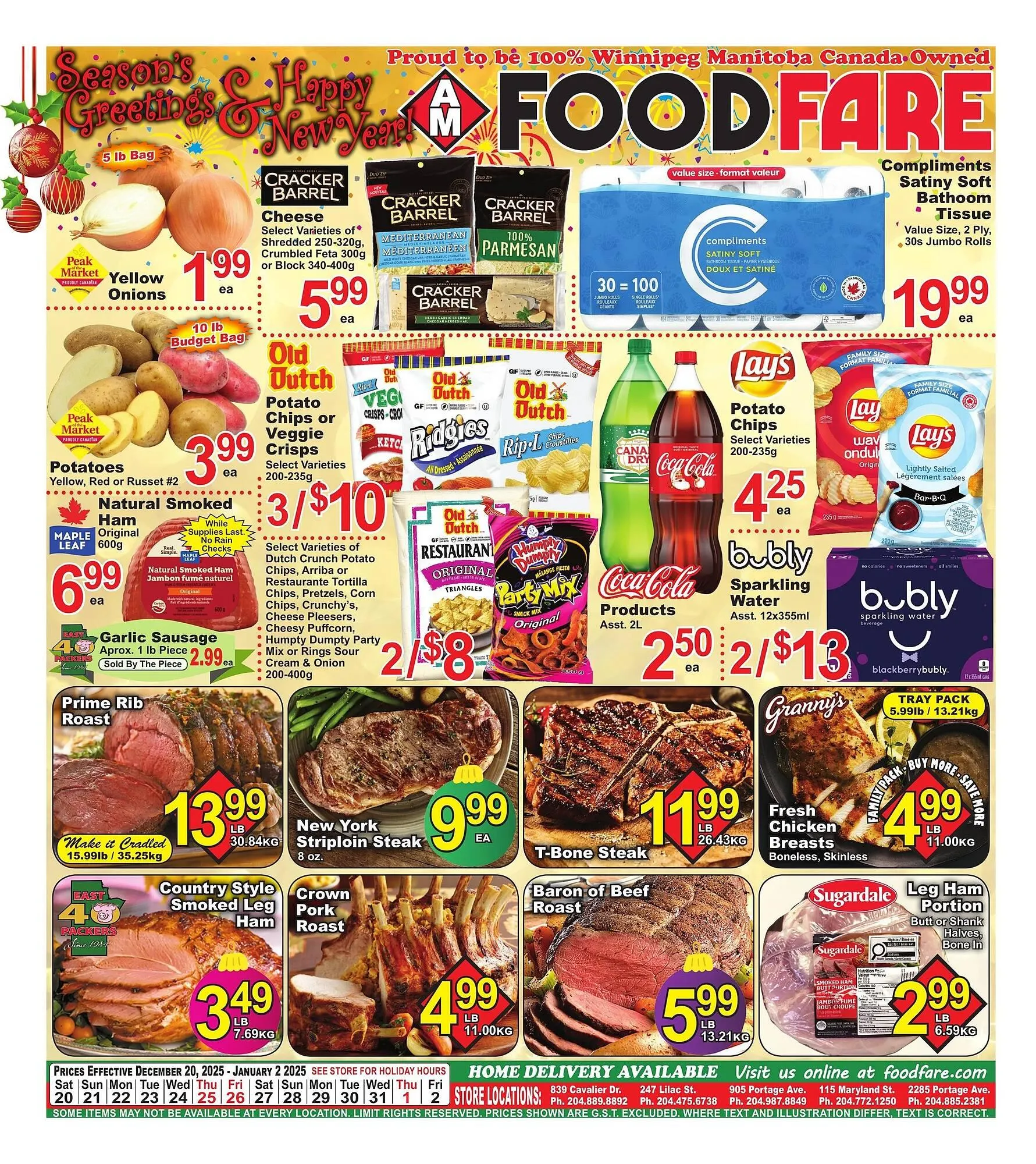 Food Fare flyer from December 20 to January 2 2026 - flyer page 1