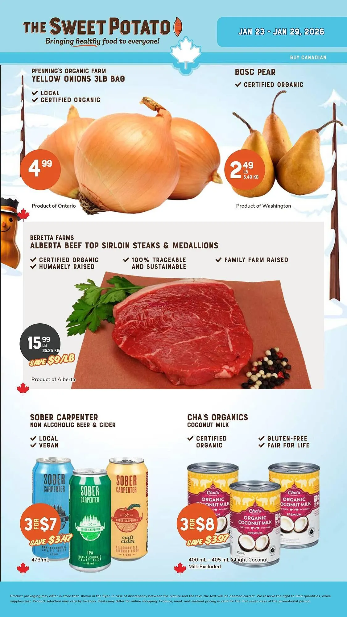 The Sweet Potato flyer - 1