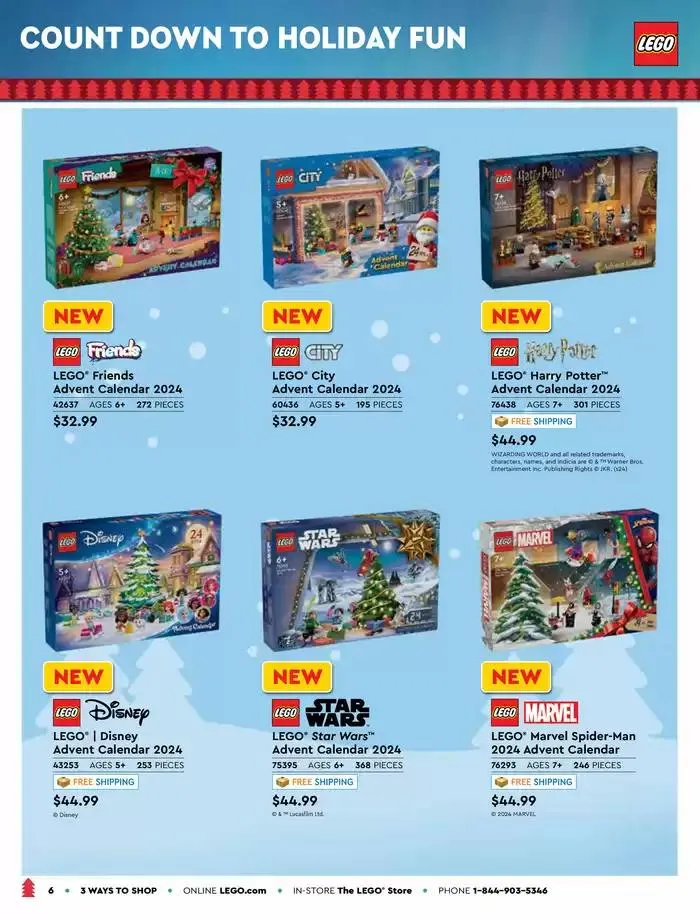 Holiday 2024 from December 10 to December 31 2024 - flyer page 6