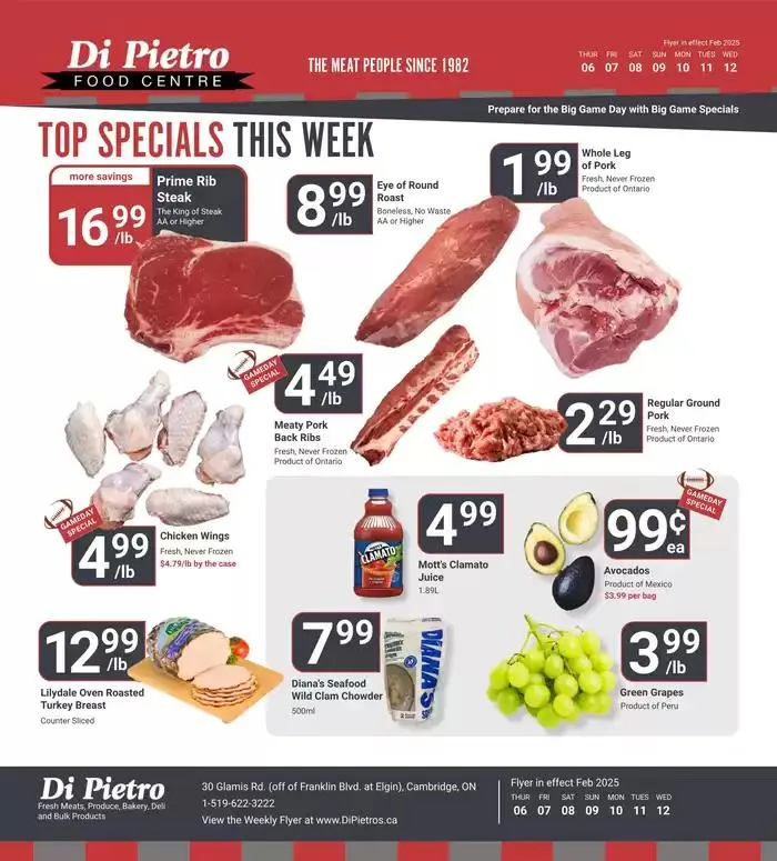 Top Specials This Week from February 6 to February 12 2025 - flyer page 1