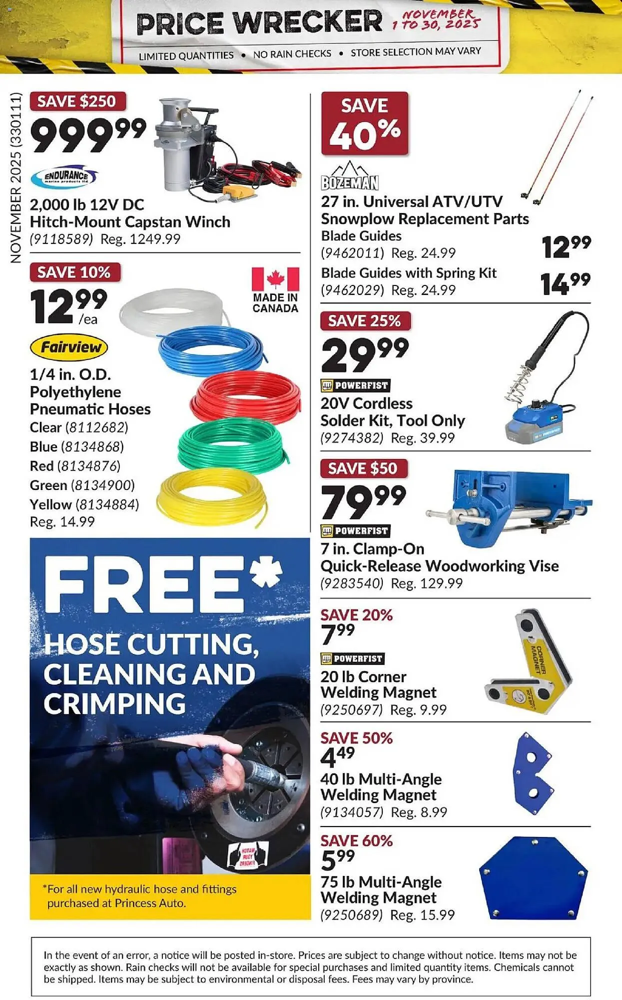 Princess Auto flyer from November 1 to December 1 2025 - flyer page 24