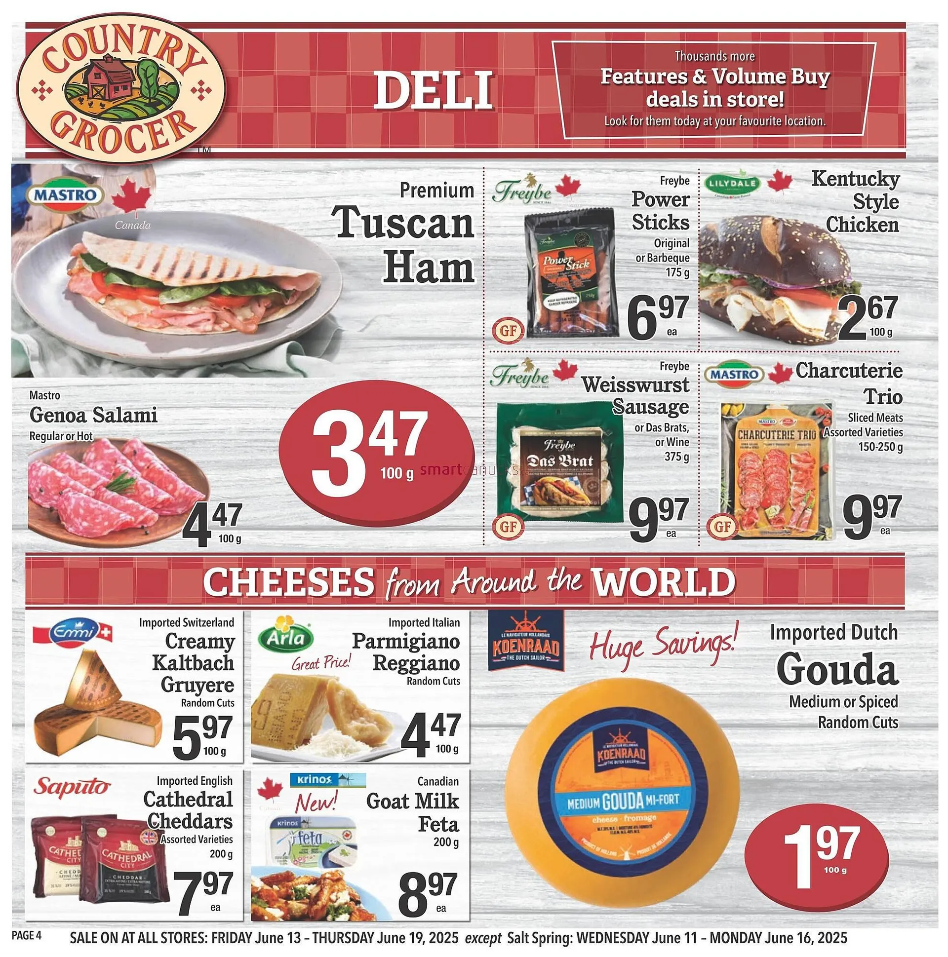 Country Grocer flyer from June 12 to June 20 2025 - flyer page 4