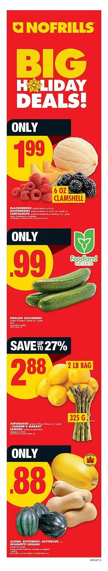 No Frills flyer from December 4 to December 10 2025 - flyer page 1